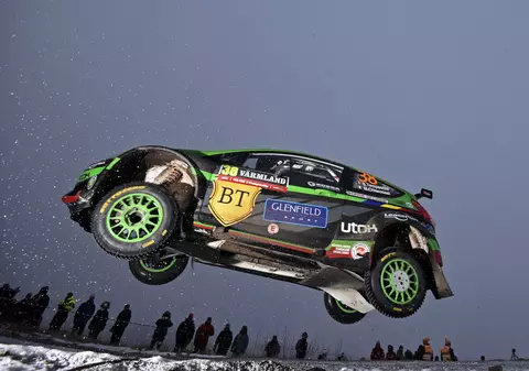 Simone Tempestini și Matteo Chiarcossi, pe 10 în Raliul Suediei WRC2