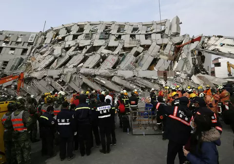 UPDATE/ 14 morți și  484 de răniți, în urma cutremurului din Taiwan! Imagini de coșmar!