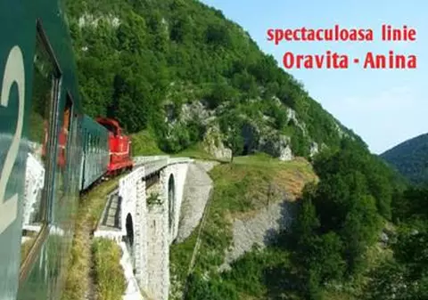 Excursie cu trenul pe ruta Oravița-Anina, cea mai veche cale ferată din România
