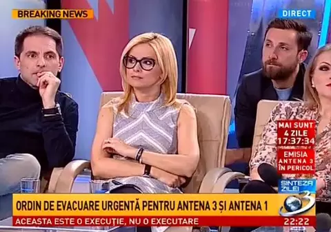 Toate vedetele, în studioul Antena 3, să susțină postul în războiul cu ANAF