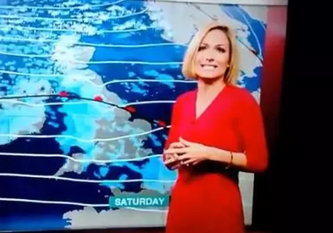 Ce a pățit o prezentatoare de la vremea, în direct la BBC: "Cred că o să leșin!" | VIDEO