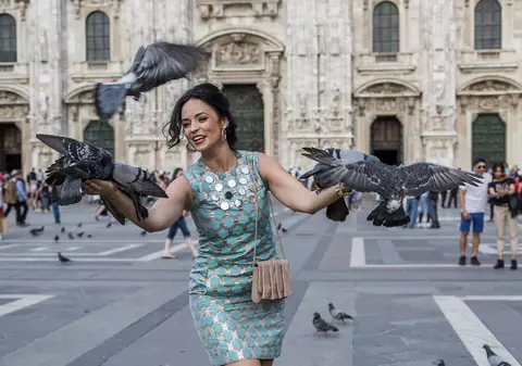 Andreea Marin nu mai poartă doliu! Cum şi-a făcut apariţia pe străzile din New York!