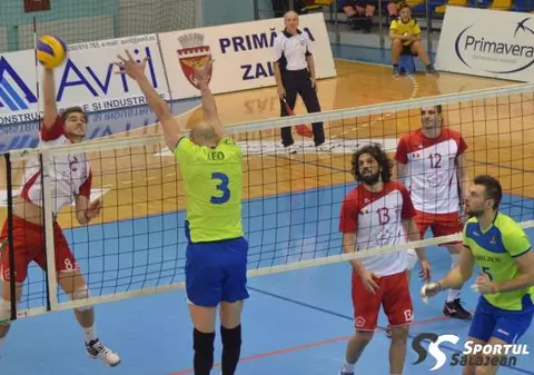 La volei masculin, Zalăul pune presiune pe Craiova. Rezultate