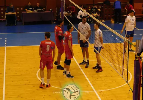La volei masculin, Unirea Dej a bătut Arcada Galați. Se știu semifinalele Cupei