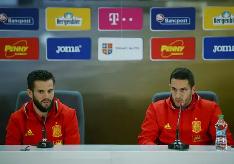 Condescendenți cu noi. Koke: ”România nu e ușor de răpus”. ^Nacho: ”Sunteți echipă!”. Ce a zis Del Bosque/ Antrenamentul în FOTO&VIDEO