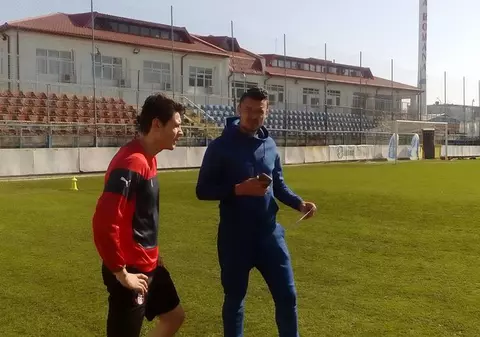 Budescu și-a vizitat foștii coechipieri de la Astra. Atacantul s-a lăudat că a slăbit 6 kilograme
