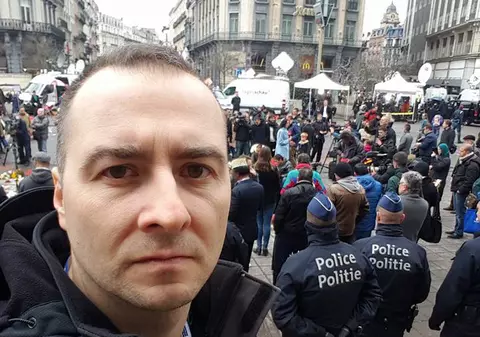 EXCLUSIV/ Mărturii din infernul de la Bruxelles! Reporterul Rareș Năstase a ajuns în cel mai fierbinte punct al Europei după 9 ore teribile