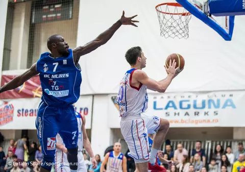 Baschet masculin. BC Mureş, o nouă victorie în FIBA Europe Cup
