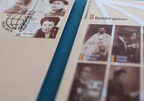S-au pus în circulaţie timbrele de colecţie ''Români geniali''