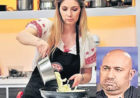 A refuzat-o! Stewardesa de la «Chefi la cuțite», care l-a avut pasager pe Scărlătescu, dă din casă