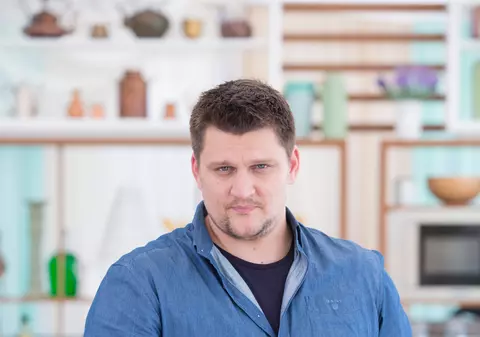 VIDEO EXCLUSIV. Alex Stan și-a șocat colegii din juriul ”Bake Off România” încă de la casting: “Of, e mare, ce ne facem?”