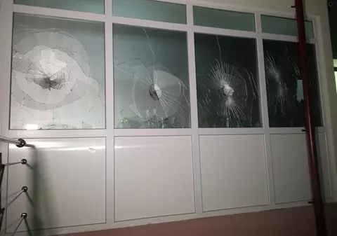 A făcut dezastru în centrul social! Daune de 50.000 de lei! VIDEO & GALERIE FOTO