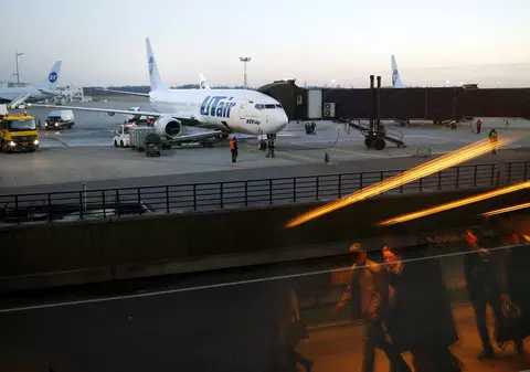 Aterizare de urgență pe un aeroport din Moscova!