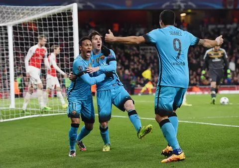 Messi, Neymar și Suarez, 100 de goluri marcate de la debutul sezonului