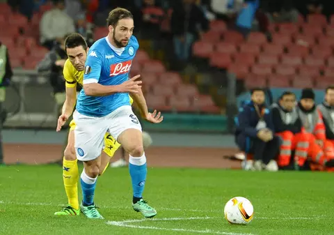 Higuain joacă tare. Argentinianul, în fruntea golgheterilor din Europa