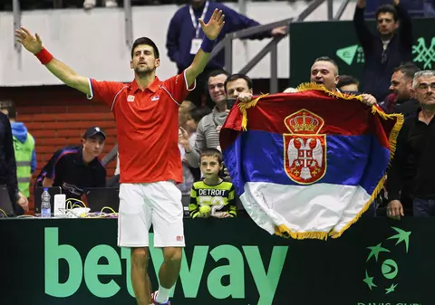 Cupa Davis, Grupa Mondială: Sârbii au înviat din morți / GALERIE FOTO