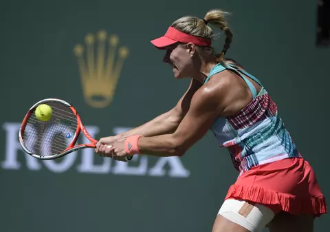 Le-a luat valul! Kerber și Muguruza, aut de la Indian Wells!