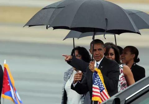 Moment istoric: Barack Obama a ajuns în Cuba. Președintele american, vizită de două zile la Havana | VIDEO