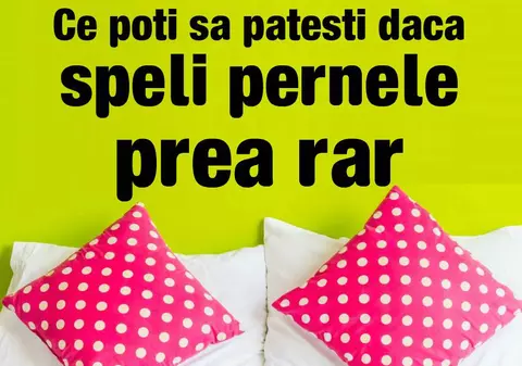 De ce să speli pernele mai des