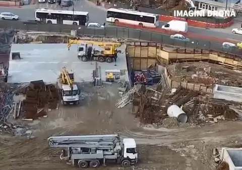 Cum arată Pasajul Piaţa Sudului, filmat cu drona | VIDEO