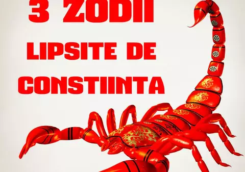 Trei zodii fără conștiință