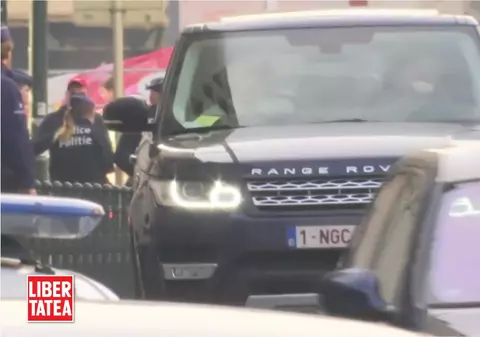 TERORIŞTII ISLAMIŞTI SUNT ADUŞI LA TRIBUNALUL DIN BRUXELLES / VIDEO