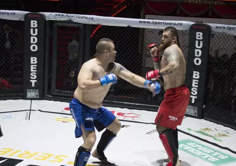 ”Ghiaurul” Radnev s-a apucat de MMA la 31 de ani şi face senzaţie în cuşcă / GALERIE FOTO