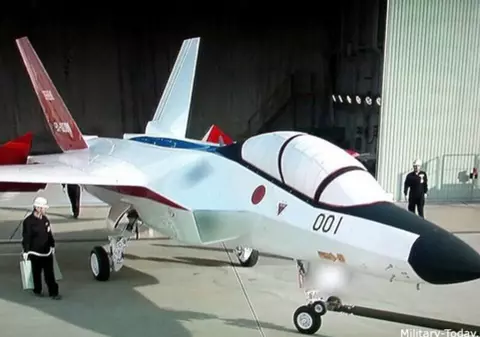 Aşa arată avionul de luptă invizibil japonez!