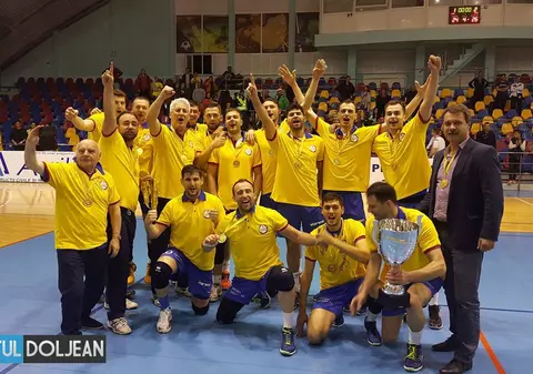 SCM U Craiova a cucerit primul titul din istorie la volei! Toate rezultatele