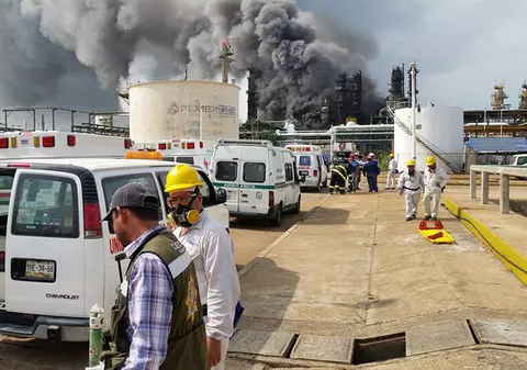 UPDATE|Cel puțin 32 morți și 136 de răniți, într-o explozie la un combinat petrochimic din Mexic!|FOTO VIDEO