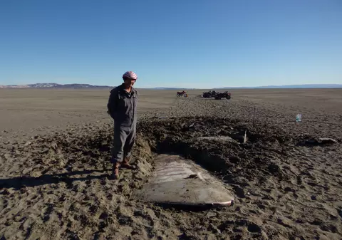 Epava unui avion cu patru schelete la bord a fost descoperit pe fundul unui lac din Argentina care a secat după 50 de ani de la accident