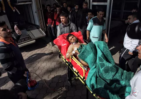 Două persoane, rănite în Turcia de o rachetă trasă din Siria