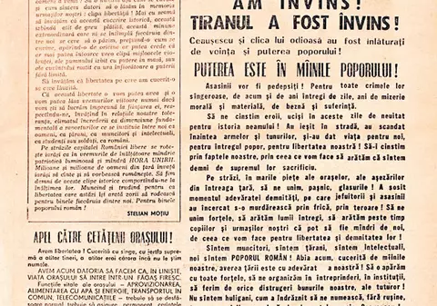 Primul număr «Libertatea», licitat! Singurul ziar liber tipărit pe 22 decembrie 1989 va fi scos la vânzare pe 19 aprilie