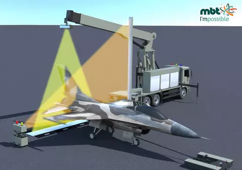 Scanerul pentru avioane va fi prezentat în premieră mondială la București