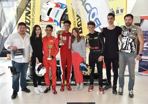 Fraţii Tomescu au monopolizat prima etapă a Campionatului Naţional de Karting