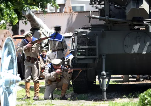 Frânturi din istorie și voie bună la Zilele Muzeul Militar