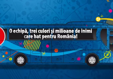 Suporterii au ales sloganul de pe autocarul naționalei României de la Euro