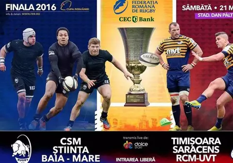 Timișoara Saracens a cucerit Cupa României la rugby