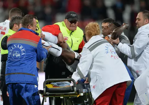 Liga 1. Dinamo a mers astăzi la medic. Moartea lui Patrick Ekeng i-a pus în gardă pe ”câinii roșii”