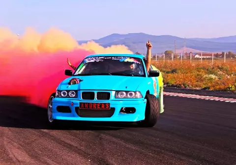 Fiul ”Balaurului” a trecut de la Need for Speed în bolidul real de drift