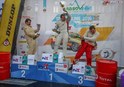 Pilotul timișorean Bogdan Cuzma a câştigat Marele Premiu al Braşovului la Viteză în Coastă / GALERIE FOTO