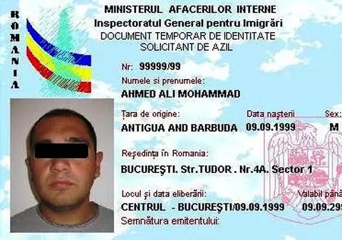 Un camerunez a ”supraviețuit” un an ilegal în România, cu actele unui amic