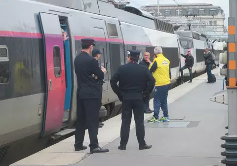 Tricolorii s-au deplasat cu trenul de mare viteză de la Paris la Lyon, pentru meciul cu Albania