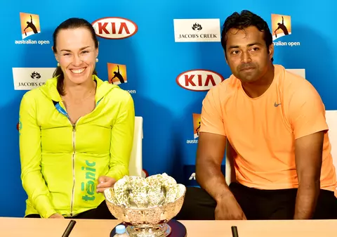 Hingis și Paes au câștigat proba de dublu mixt a turneului de la Roland Garros