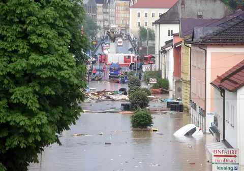 Inundații puternice în Franța, Germania și Austria | FOTO și VIDEO