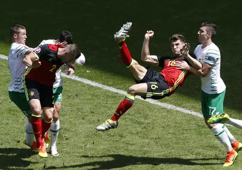 Euro 2016, Grupa E. Belgia - Irlanda 3-0. "Dracii roşii" au devorat trifoiul! / FOTO
