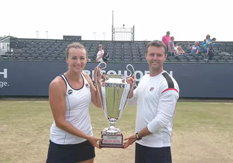 Tenis. A luat Cupa! Victor Ioniță a purtat-o spre încă un succes pe Iaroslava Șvedova