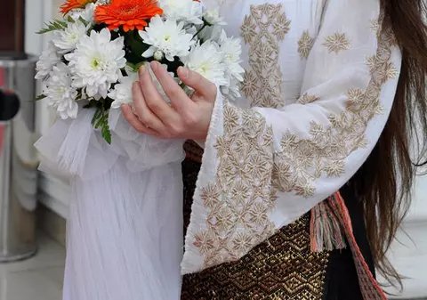 EXCLUSIV/ Maria Olteanu se mărită? A prins buchetul miresei și toți i-au urat ”Casă de piatră!”