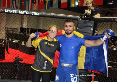 Un român în semifinalele mondialului de MMA. A dat de pământ cu un norvegian, urmează un sud-african