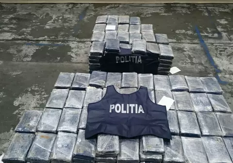 Captura de 2,5 tone de stupefiante de la Constanța, dată de exemplu în toată lumea de Interpol